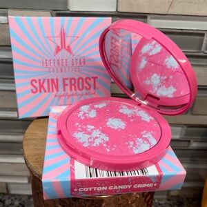 Jeffree Star Skin Frost Highlighter - Cotton Candy Crime NIB RARE